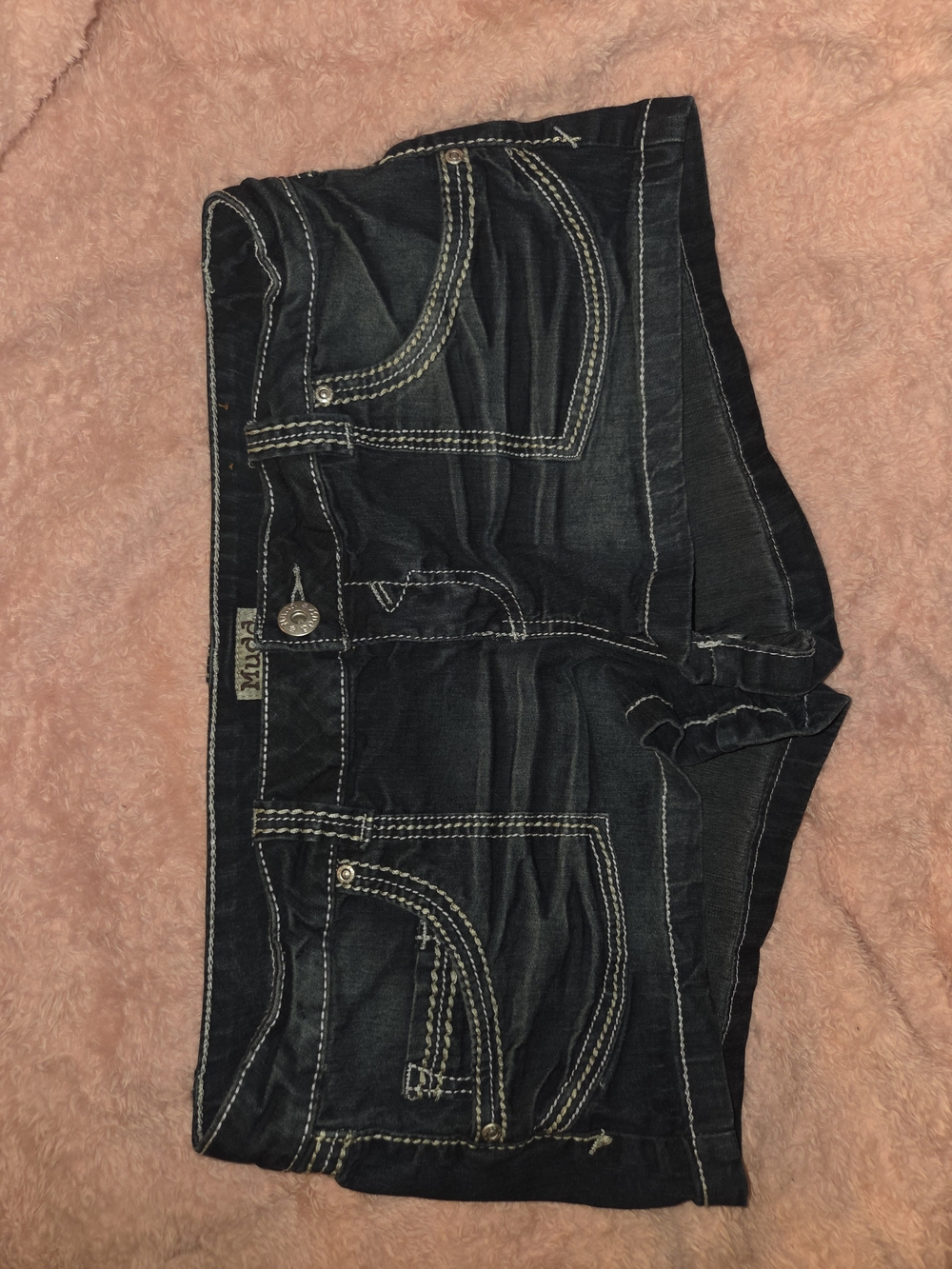Mudd Womens Denim Shorts Sz 17